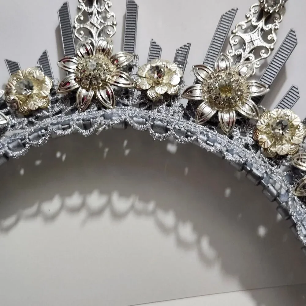 Handicrafts-inc Women's Silver and Grey Hair-accessories